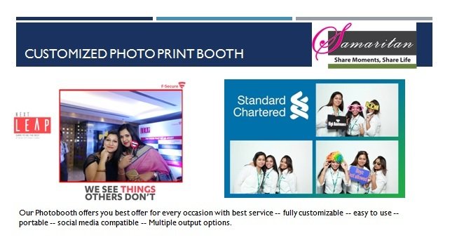 Customised Photo Print Booth
