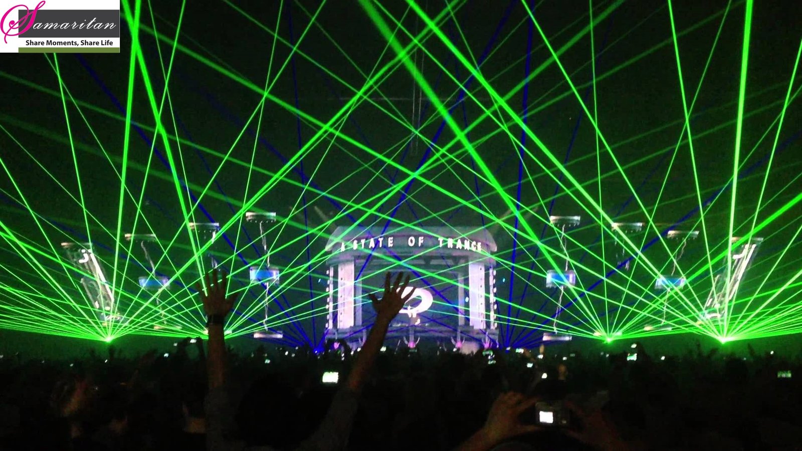 Laser Beam Show